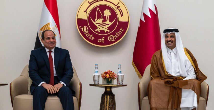 السيسي والشيخ تميم 9