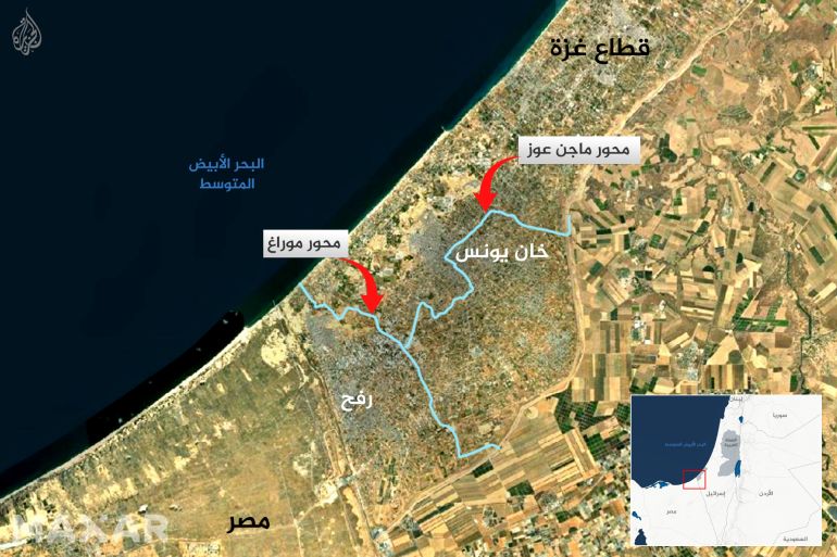 محور ماجن عوز و محور موراغ