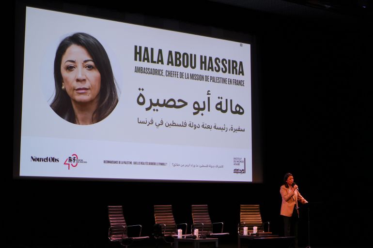 حفصة علمي / فرنسا / سياسة / تقرير عاجل "فلسطين على ضفاف نهر السين.. معهد العالم العربي يفتح نقاش الاعتراف الفرنسي المؤجل"