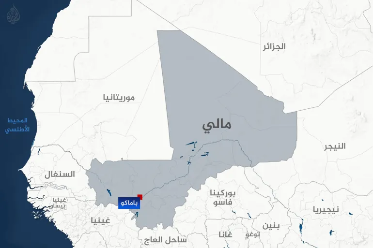 خريطة مالي
