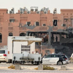 لوحات «عبد الرحمن» عن شهداء غزة حاضرة فى مظاهرات دولية