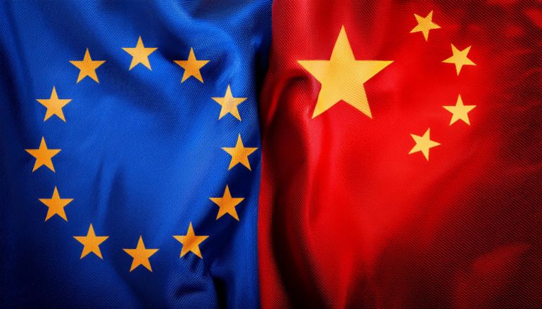 European Union and China By Aitor Generated with AI