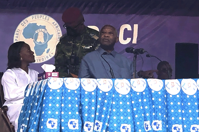 _Gbagbo - غباغبو خلال مهرجان 16 أغسطس 2025 (نيوز عربي)