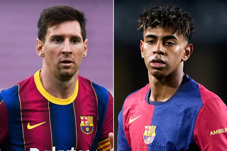 messi lamine yamal غيتي